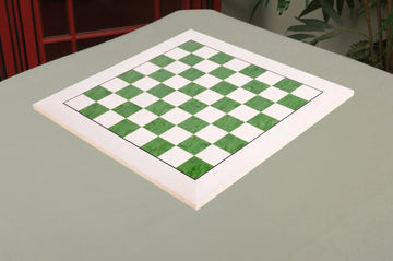 Bird's Eye Maple and Greenwood Standard Traditional Chess Board