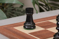 The Horn McCrillis Series Wood Chess Pieces - 3.6