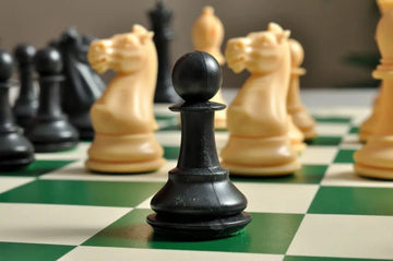 The Marshall Series Plastic Chess Pieces - 3.75