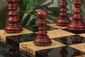The Savano Series Artisan Wood Chess Pieces - 4.4