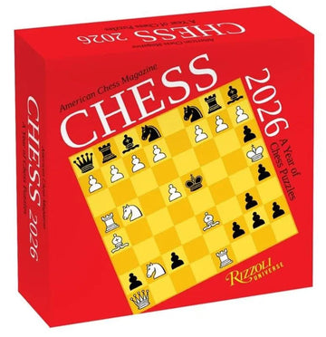 Chess 2026 Day-to-Day Calendar:  A Year of Chess Puzzles