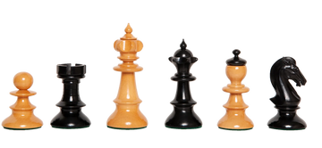 The *NEW* Austrian Coffeehouse Series Chess Pieces - 4.0" King