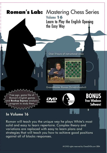 ROMAN'S LAB - VOLUME 16 - Learn To Play The English Opening The Easy Way