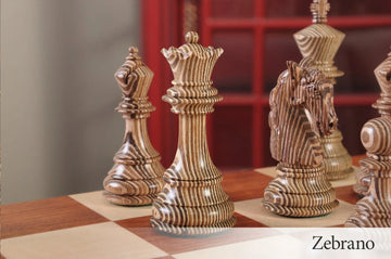 The Exotique Collection - The Livorno Series Luxury Chess Pieces - 4.4