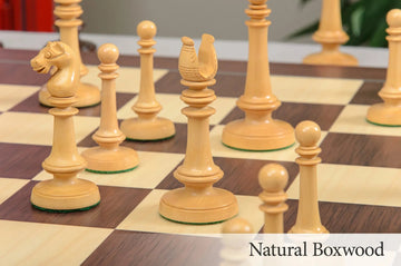 The Edinburgh Upright Series Chess Pieces - 4.0