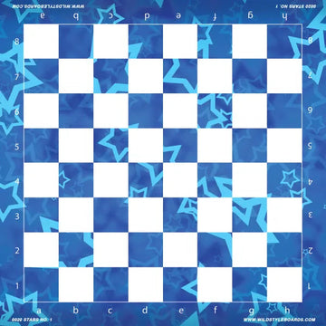 Stars No. 1 - Full Color Vinyl Chess Board