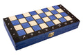 The Large Blue Magnetic Chess Set