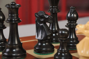 The Club Series Chess Set, Box, & Board Combination