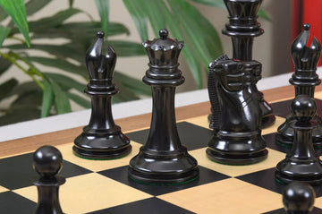 The Blackburne Series Luxury Chess Pieces - 4.4