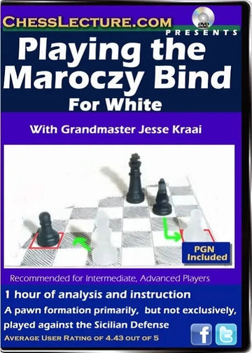 E-DVD Playing the Maroczy Bind For White - Chess Lecture - Volume 63