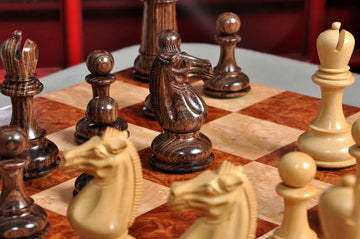 The Challenger Series Luxury Chess Pieces - 4.4