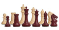 The Hastings Series Plastic Chess Pieces - 3.875