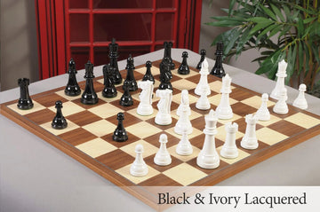 The Reproduction of the Circa 1950s Gallant Knight Series Chess Pieces - 5.0