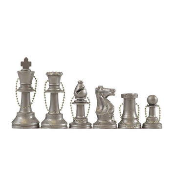 Chess Pieces Keychain Set (17 Pieces)