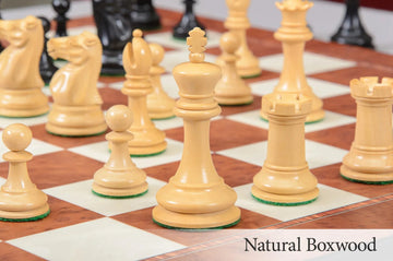 The Library Collection - The Lasker Series Luxury Chess Pieces - 2.875