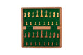 FOLDING WOODEN MAGNETIC Travel Chess Set - 14