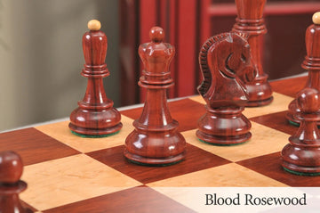 The Fischer Dubrovnik II Series Chess Pieces - 3.625