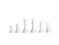 Regulation Silicone Tournament Chess Pieces - 3.5