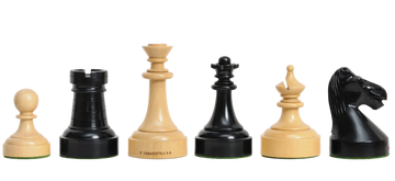 The Camaratta Collection - The Louis Persinger Series Chess Pieces - 3.6" King