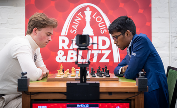 The 2026 Saint Louis Rapid & Blitz Official Series Chess Pieces - DGT-Enabled