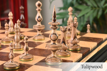 The Camaratta Collection - The Killarney Series Luxury Chess Pieces - 4.875