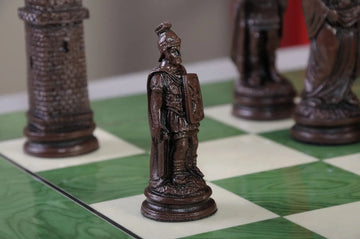 Roman Themed Chess Pieces - 4.25