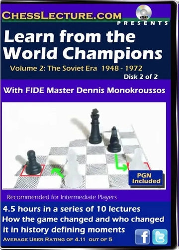 E-DVD Learn from the World Champions - Chess Lecture - 2 DVDs - Volume 59