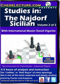 Studies in: The Najdorf Sicilian - 2 DVDs - Chess Lecture - Volume 130