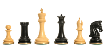 The Imperial Collector Series Luxury Chess Pieces with Brass Weighting - 4.4" King