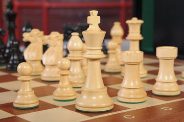 The Club Series Chess Set, Box, & Board Combination