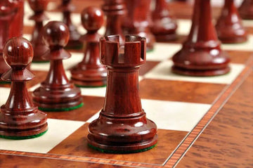 The Reykjavik II Series Prestige Chess Set, Box, & Board Combination