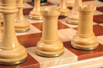 The Imperial Collector Series Luxury Chess Pieces with Brass Weighting - 4.4