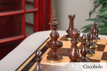 The Camaratta Collection - The Killarney Series Luxury Chess Pieces - 4.875