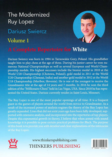 CLEARANCE - The Modernized Ruy Lopez Volume 1 – A Complete Repertoire for White