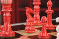 The Worthington Luxury Bone Chess Pieces - 4.0