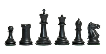 The Marshall Library Series Plastic Chess Pieces - 2.875" King