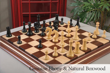 The Camaratta Collection - The Piatigorsky Cup Series Luxury Chess Pieces - 4.4