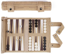 Sondergut Backgammon Roll-Up Travel Set