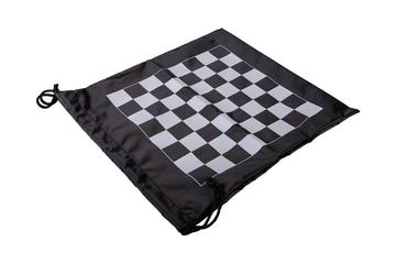 Regulation Tournament Chess Pieces and Cinch Chess Board Bag Combo - TRIPLE WEIGHTED