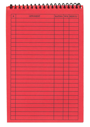 US Chess Federation Commemorative Spiral Scorebook (120 Moves/Game)