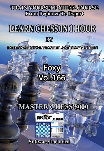 E-DVD FOXY OPENINGS - Volume 166 - Learn Chess in One Hour