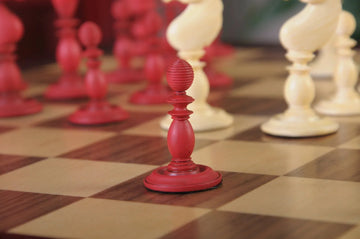 The Calvert Chess Set and Board Combination