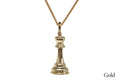 Caissa Collection Chess Pendant Necklace – KING