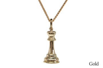 Caissa Collection Chess Pendant Necklace – KING