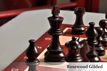 The Championship Series Gilded Chess Pieces - 3.75