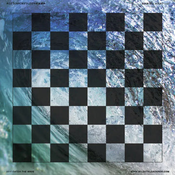 Catch the Wave - Full Color Vinyl Chess Board