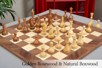 The Circa 1961 Baku Series Wood Chess Pieces - 4.2