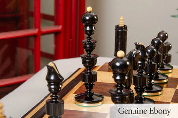 The Camaratta Collection - The Biedermeier Series Luxury Chess Pieces - 4.4