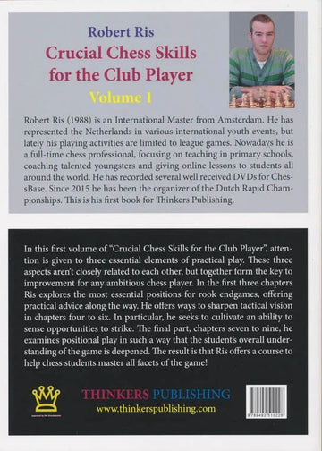CLEARANCE - Crucial Chess Skills for the Club Player - Vol. 1