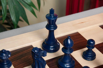 The Grandmaster Series Gilded Chess Pieces - 4.0